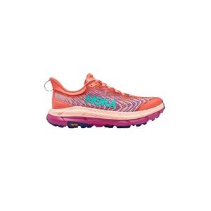 Hoka Mafate Speed Vibrant Orange and Purple Sneakers